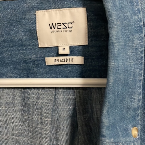 Mens denim button up - Picture 2 of 7